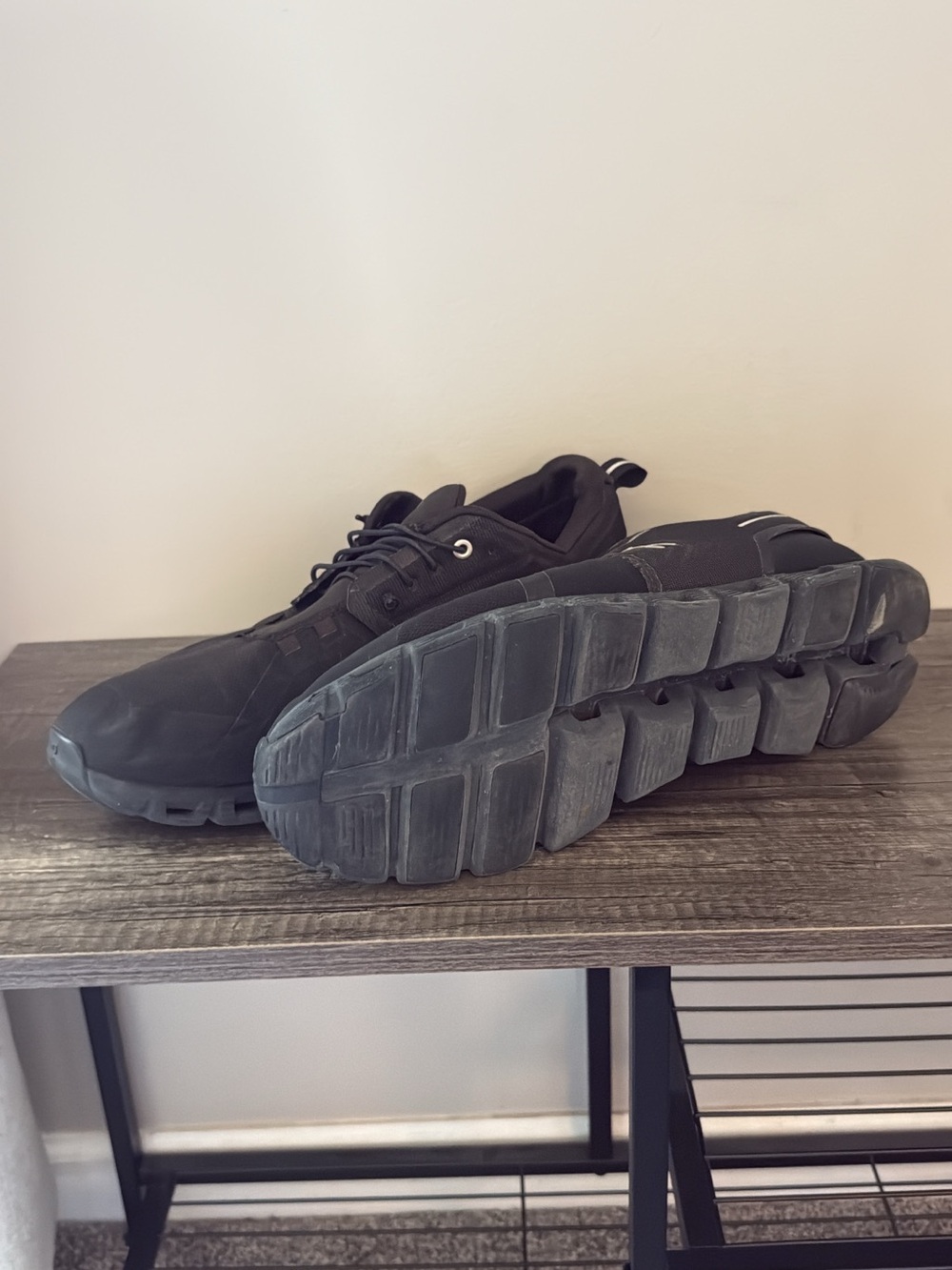 On Running Black Cloud Athletic Sneakers for Men - Picture 3 of 4